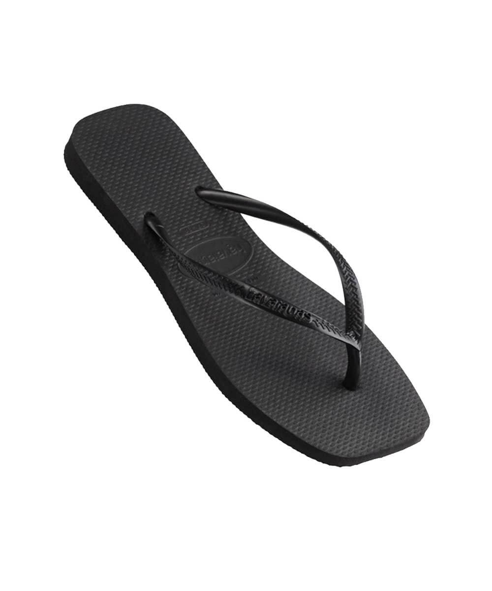 Havaianas Women's Slim Square Solid Thongs