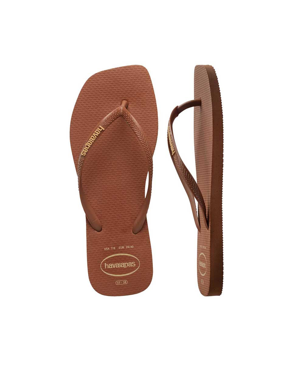 Havaianas Women's Slim Square Pop Thongs – view 9