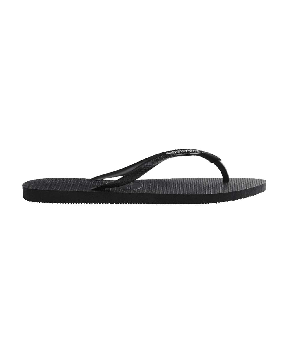 Havaianas Women's Slim Metal Logo Thongs - UGG Australian Collection